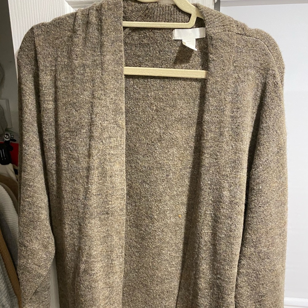 H&M brown cardigan